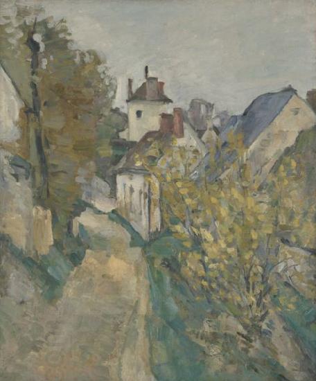 Paul Cezanne La maison du Docteur Gachet a Auvers-sur-Oise China oil painting art